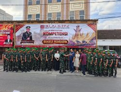 Pangdam XXI/Radin Inten Tinjau Pelatihan Bahasa Mandarin, Dorong Prajurit Kuasai Bahasa Asing