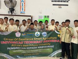 CoE Smart Agriculture Universitas Teknokrat Kenalkan Irigasi Tetes Berbasis IoT kepada Siswa Madrasah Al-Fatah Natar